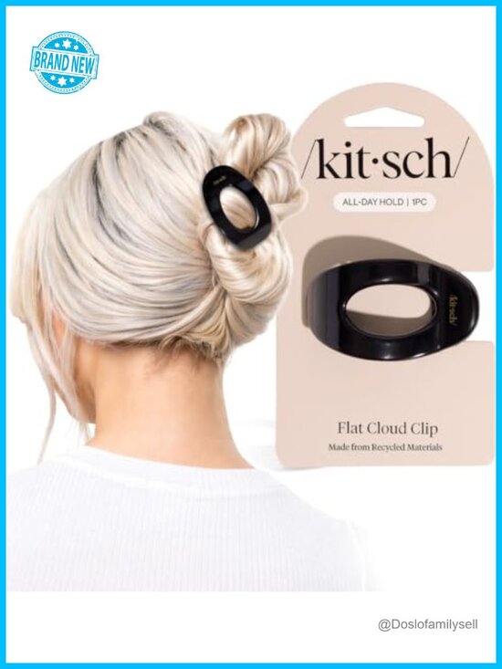 Accessories - Small Flat Claw Hair Clips, Strong Hold for Thick & Fine Hair, Non-Slip